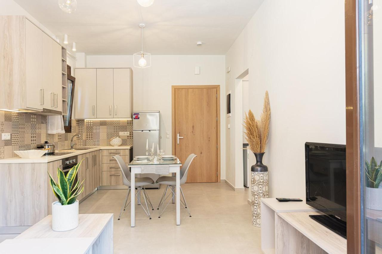 Andriani Apartment Rethymno  ภายนอก รูปภาพ